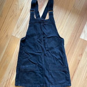 TopShop Jean Overall Dress